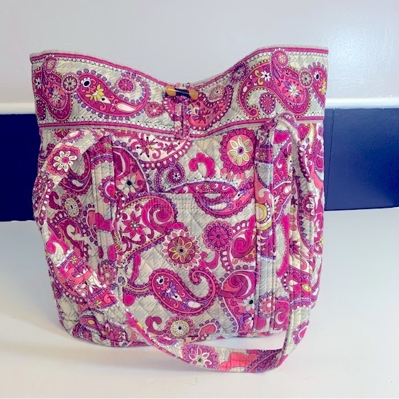 Vera Bradley Handbags - Vera Bradley‎ Paisley Meets Plaid Tote Bag